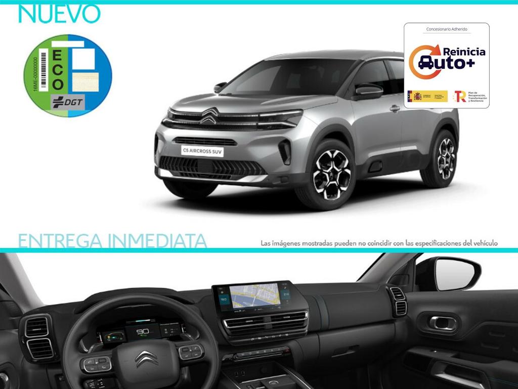 Citroën C5 Aircross HYBRID 100kW (136CV) e-DCS6 Plus 1