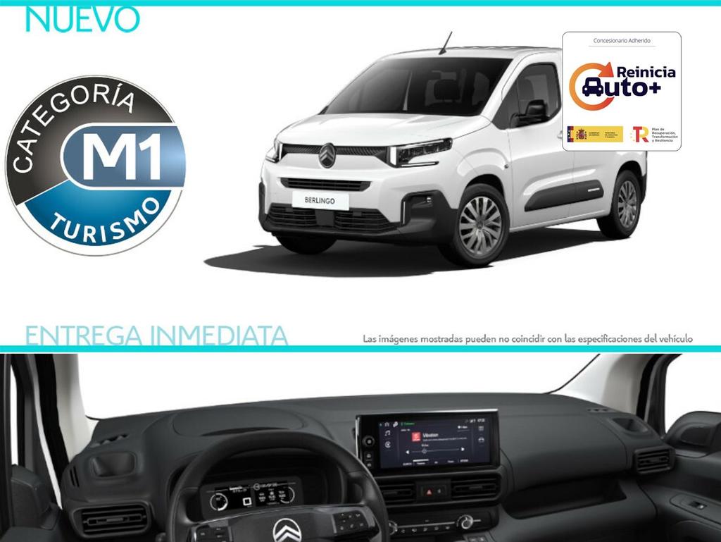 Citroën Berlingo Talla M BlueHDi 100 S&S PLUS 1